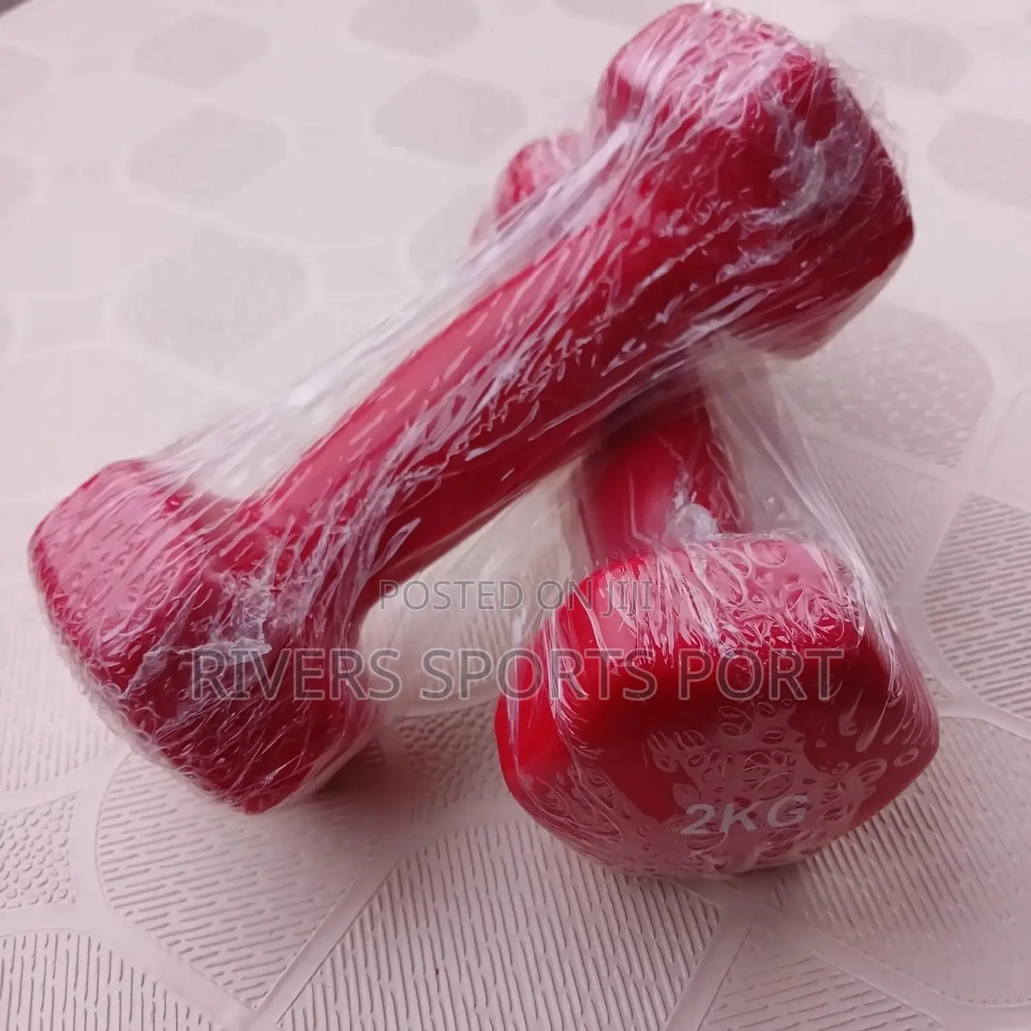 2kg Vinyl Dumbbell Set ,Comes in Pair