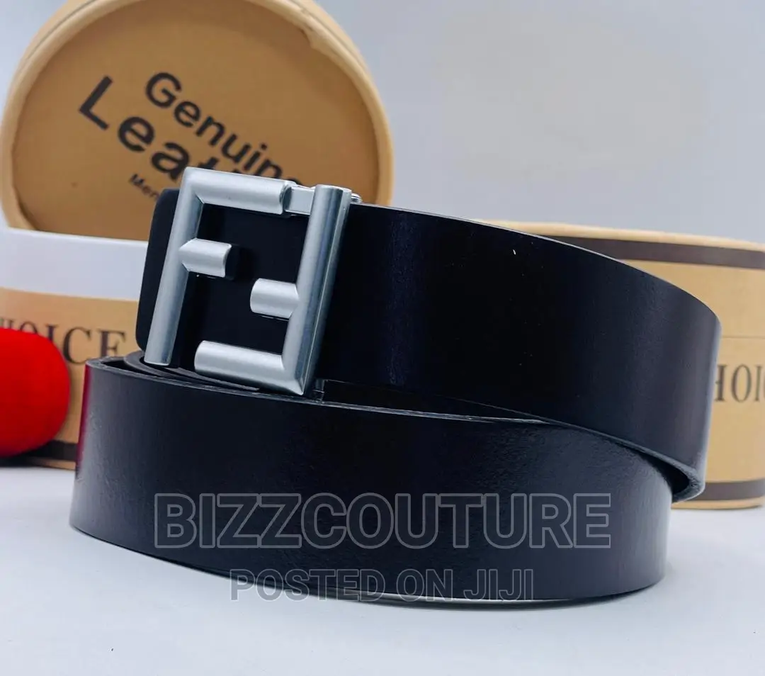 Original FENDI Leather Belts Available in Store
