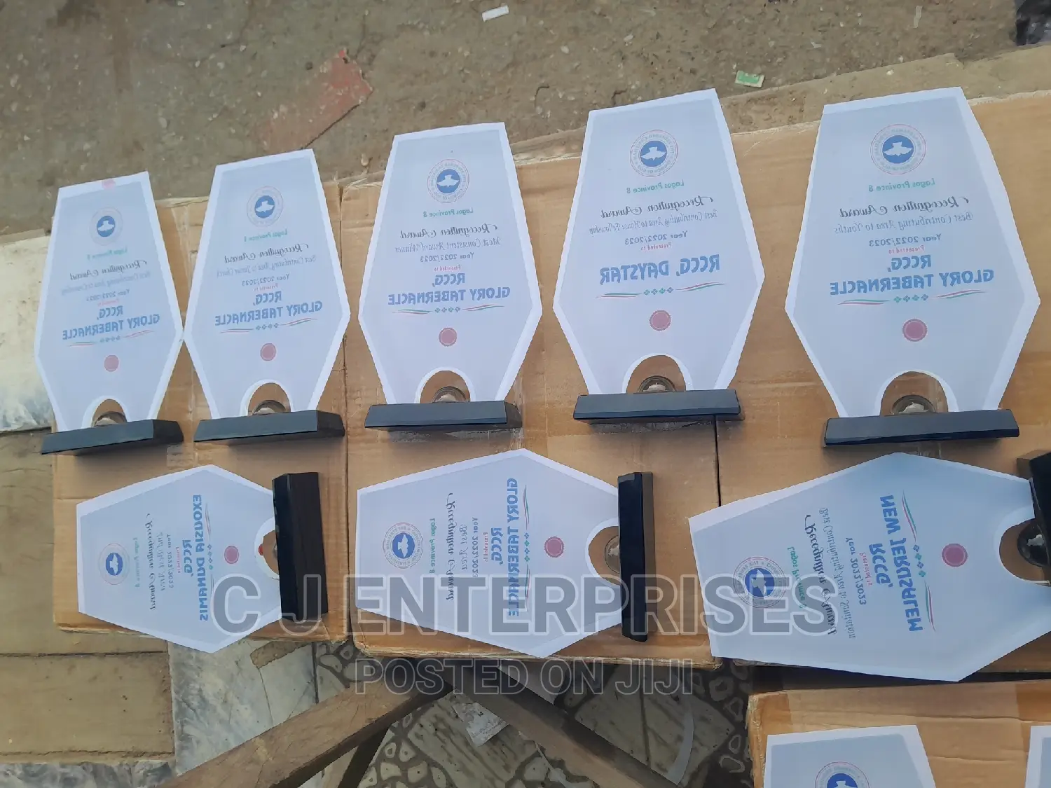 Glass Award Plaques N8