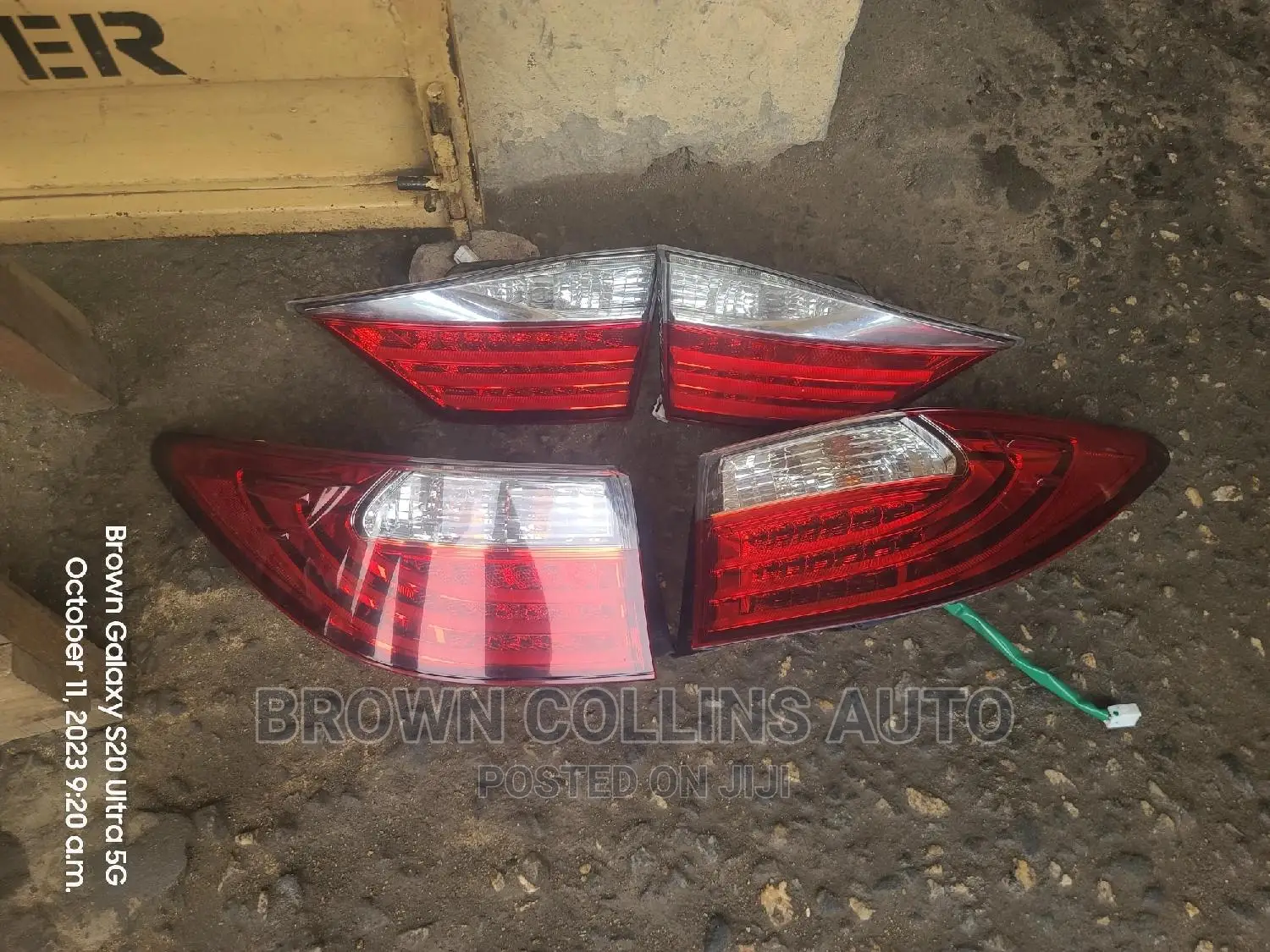 Complete Back Lights Lexus Es350 2013-2015