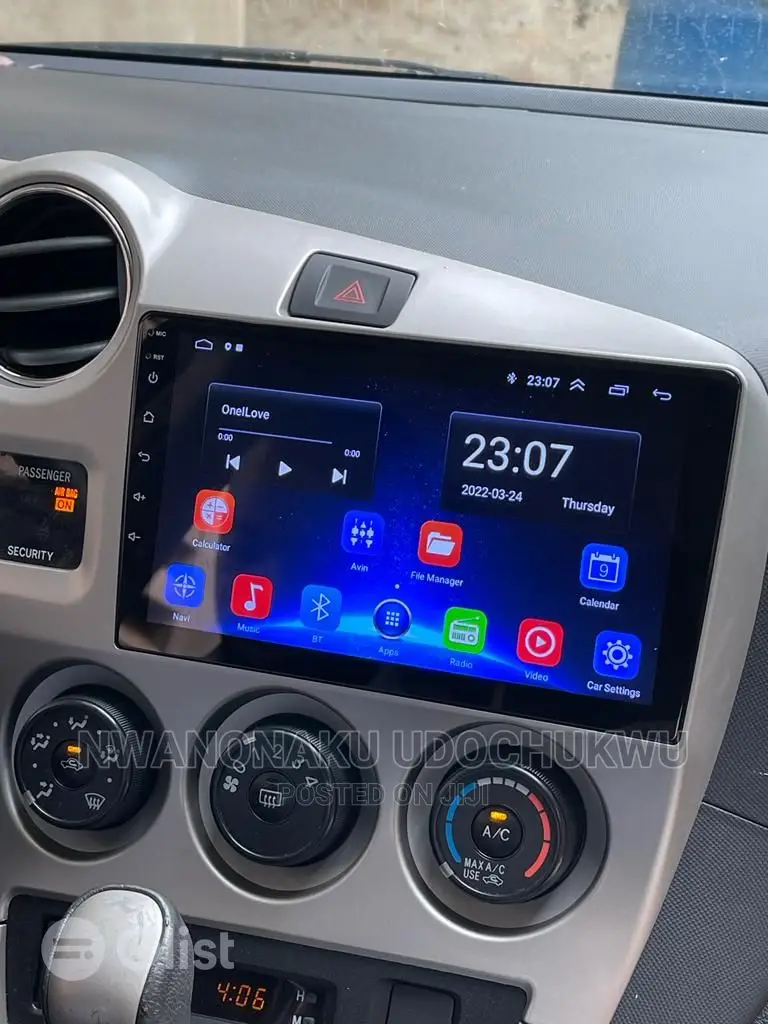 Toyota Matrix Android System With Reverse Camera