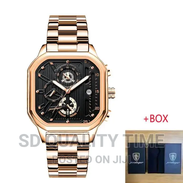 Poedagar Chain Active Chronograph Watch