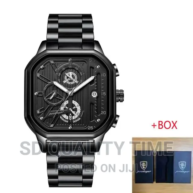 Poedagar Chain Active Chronograph Watch