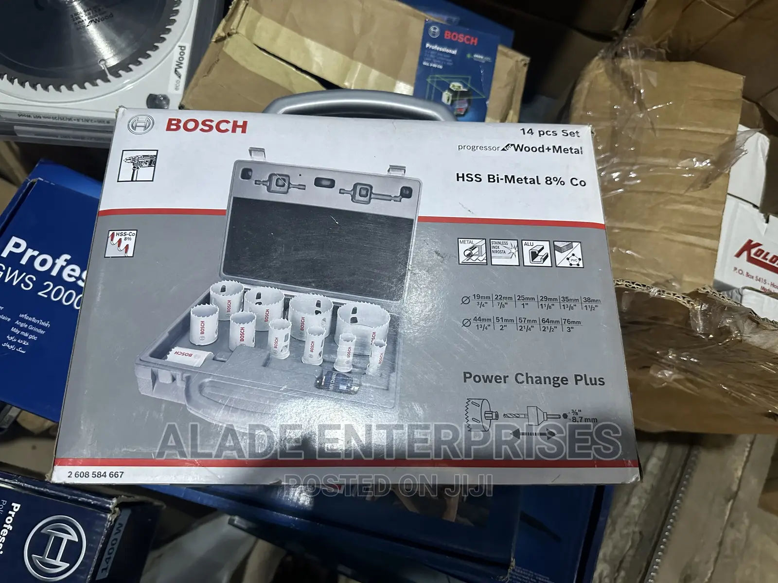 Bosch 14 Piece Progressor Holesaw Set 19mm - 72mm HSS