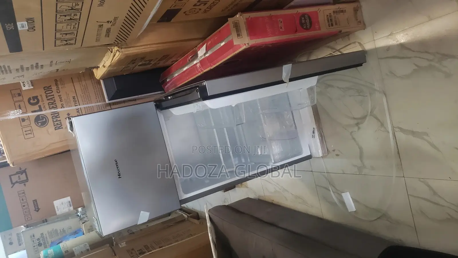 New Hisense Ref172dr Refrigerator, 124liters