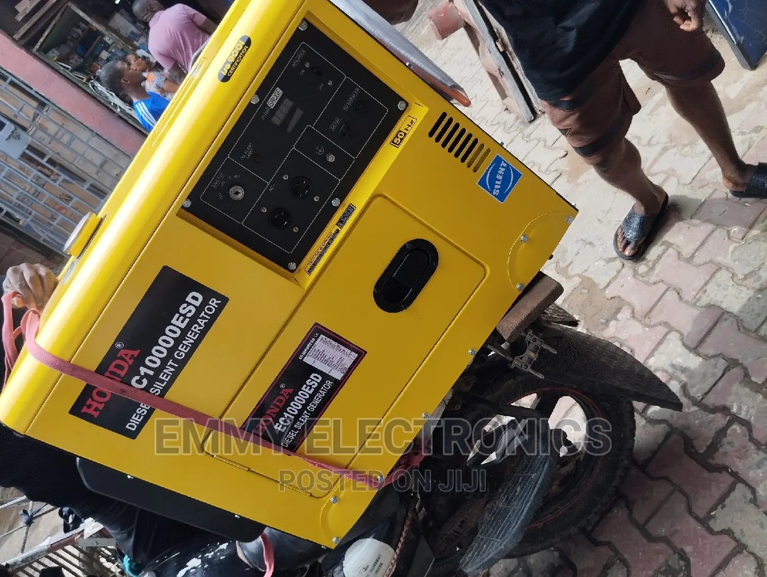 10kva Honda Diesel Soundproof Generator Model Ec10000esd