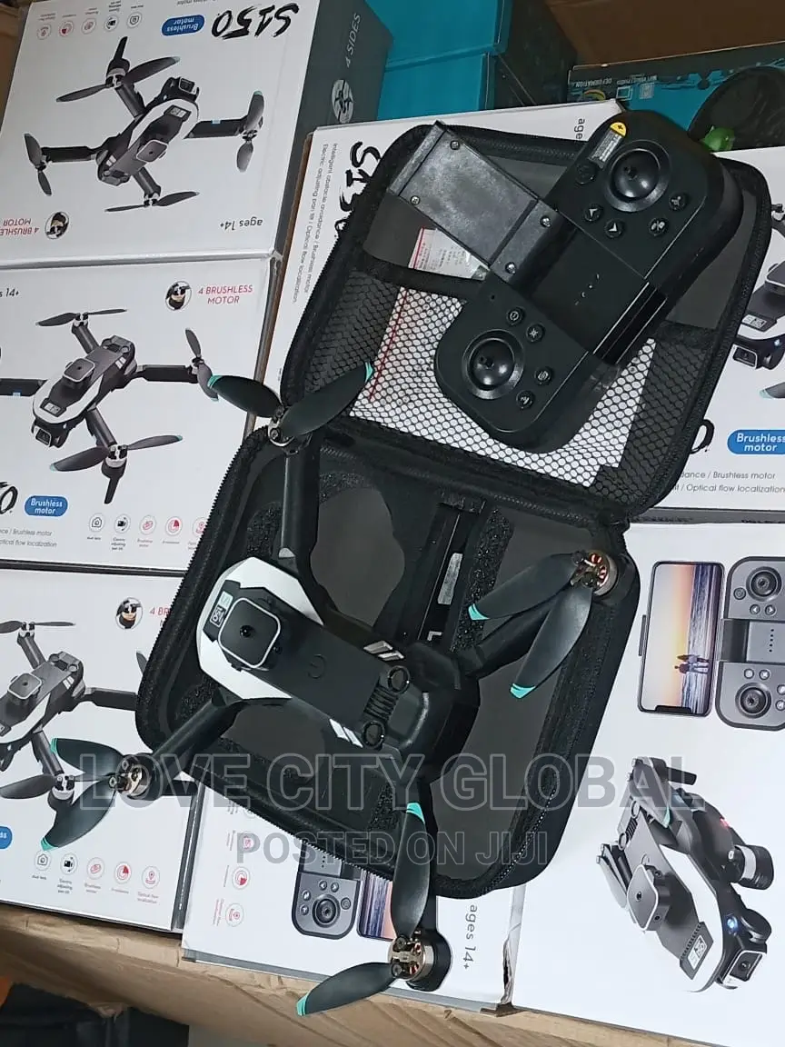 S150 RC Obstacle Avoidance Wifi HD Camera Drone, 2 Battery