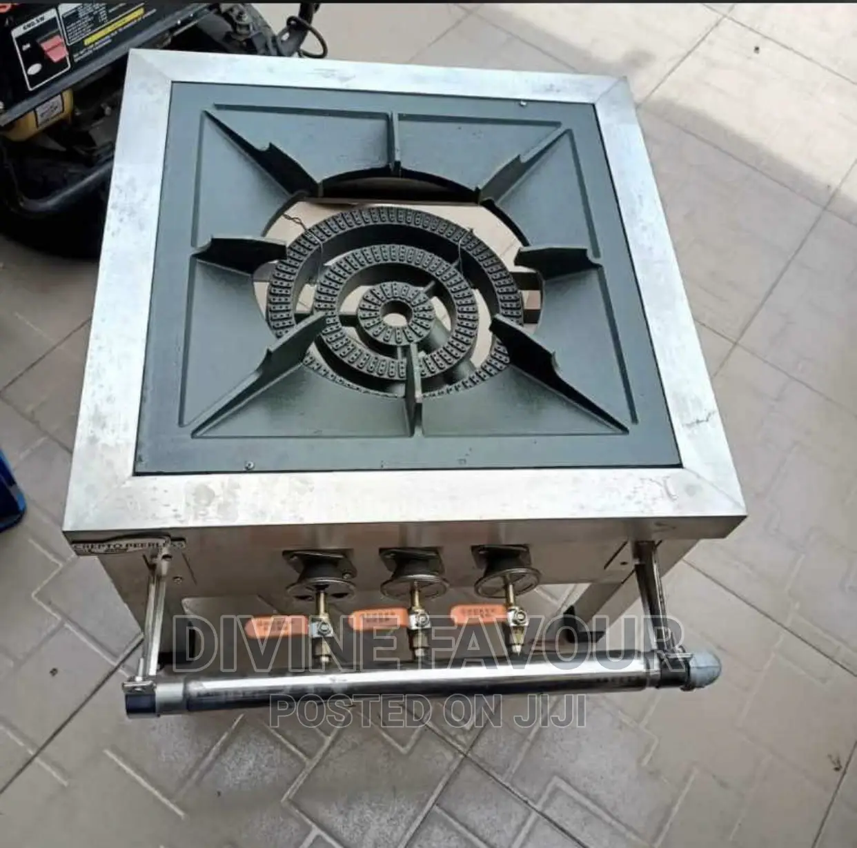 Industrial One Burner Stockpot