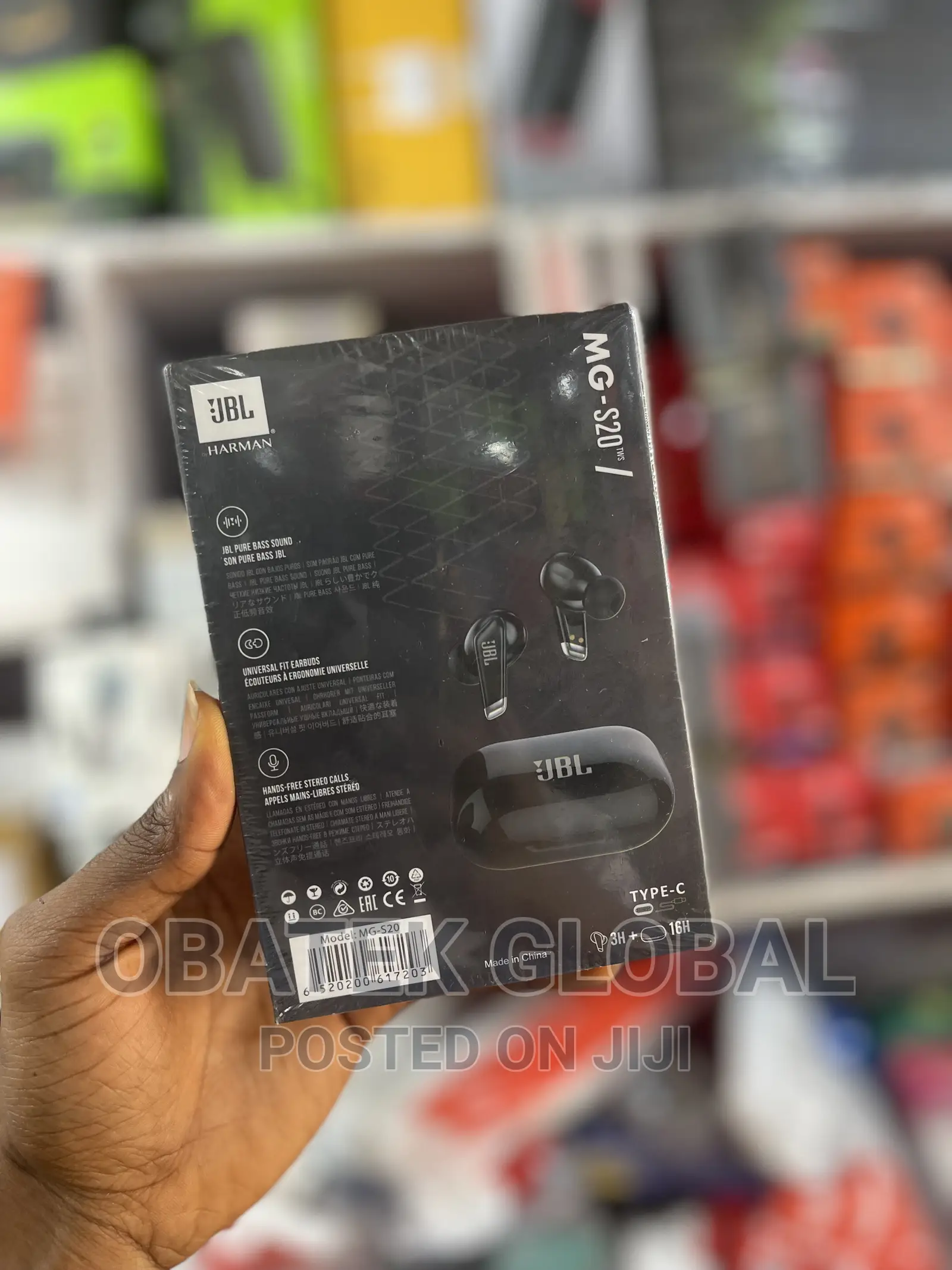 JBL MG-S20 Wireless Bluetooth Earbuds Earphones