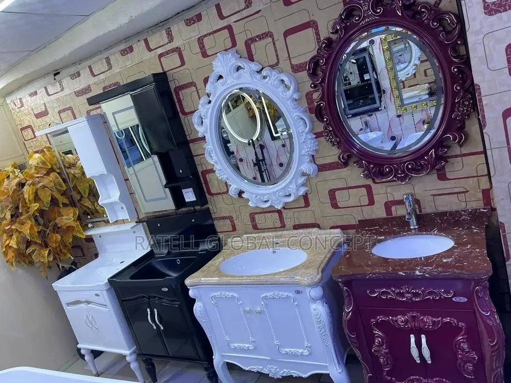 Executive Royal Cabinet Wash Basin With Mirror