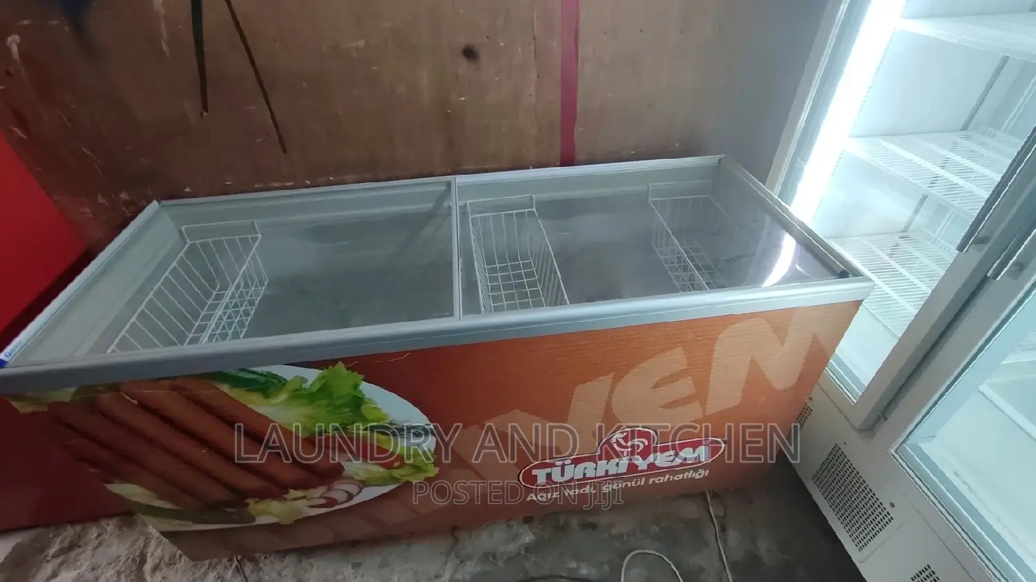 Big Deep Freeze Chiller for Industrial Use Display Type