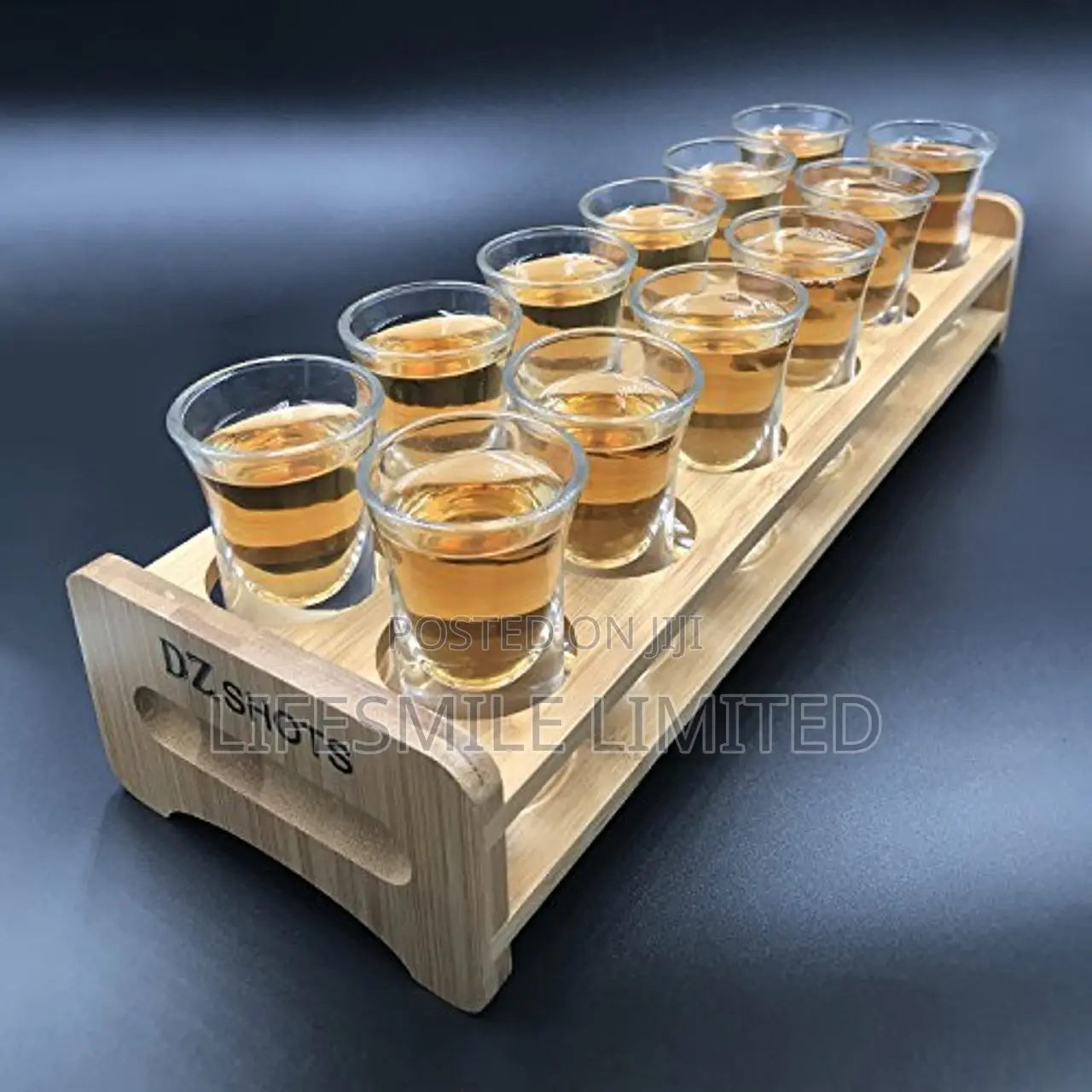 Wooden Shot Rack