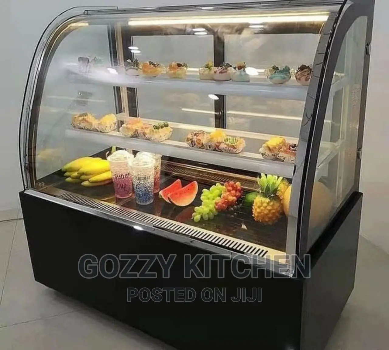 Black Cake Display Chiller