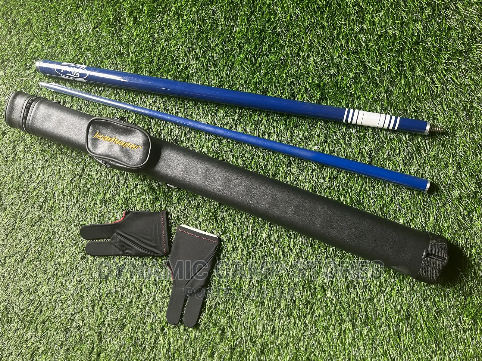Professional Snooker Cue Stick (9.5mm Tip)With Pouch Glove