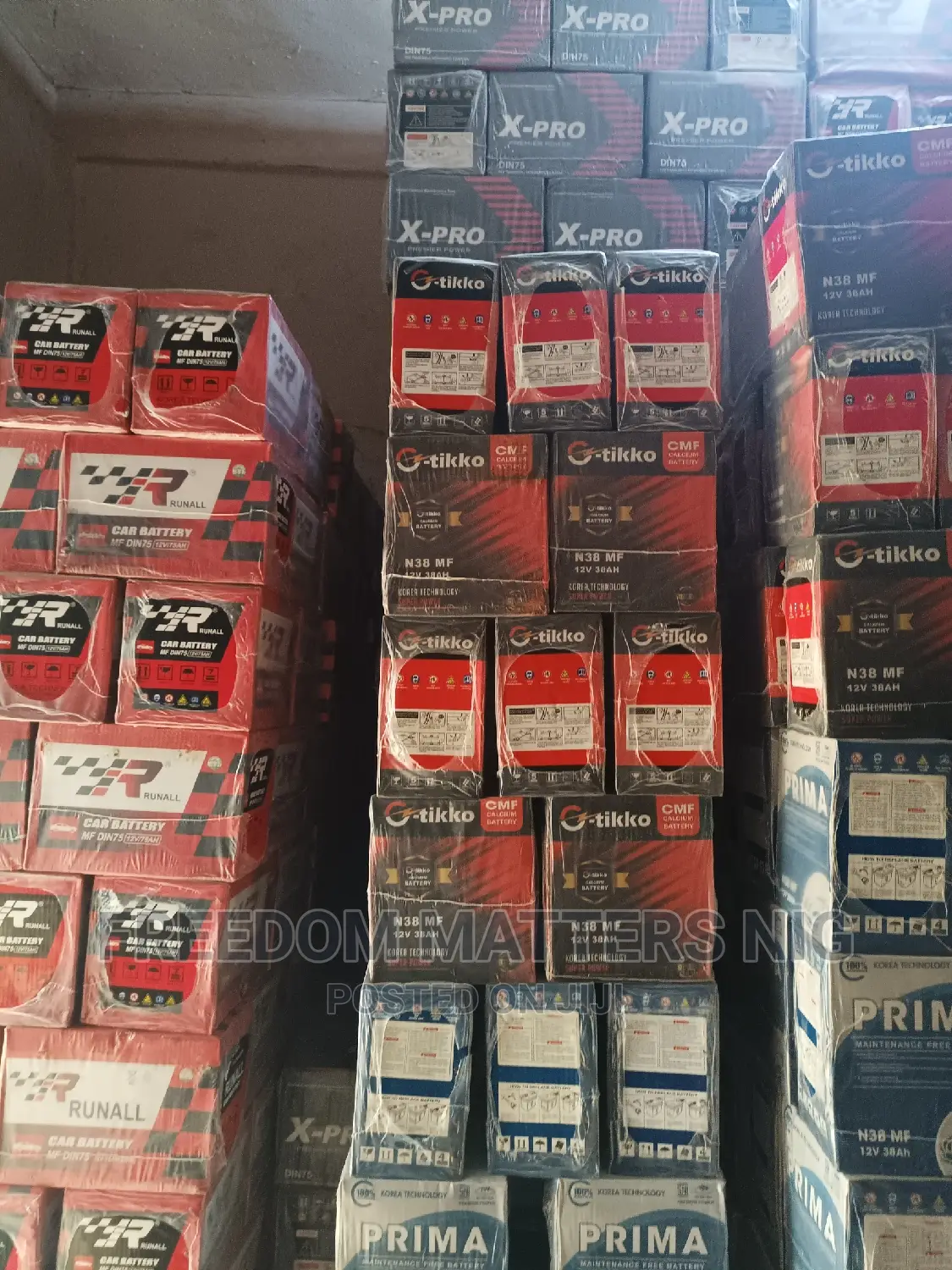 Car Battery Original Korea