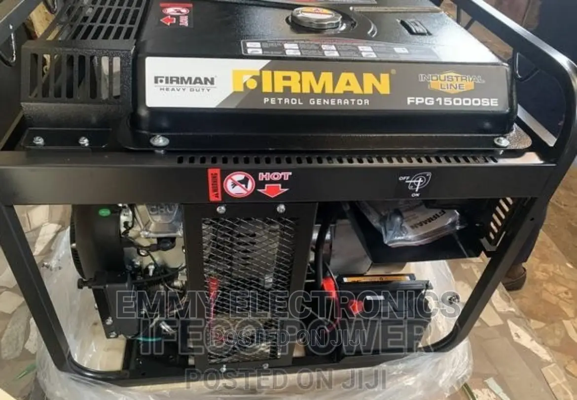 Firman(15kva) 2 Cylinder Engine Petrol Gen With Warranty.