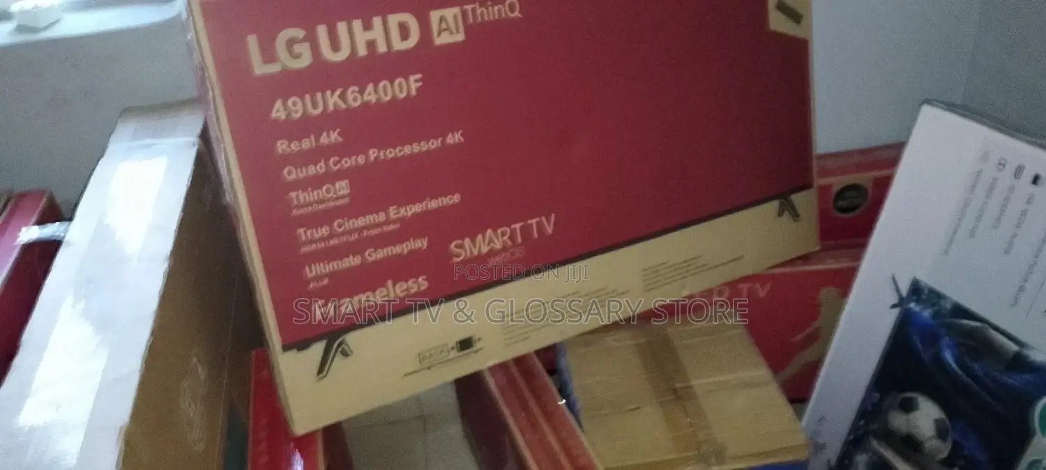 Artificial Intelligence LG 49 Frameless and Prime Video Tv