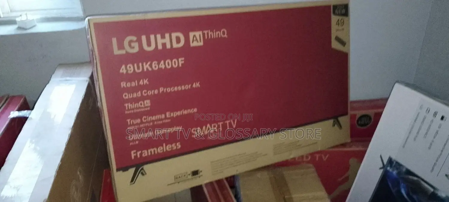Artificial Intelligence LG 49 Frameless and Prime Video Tv