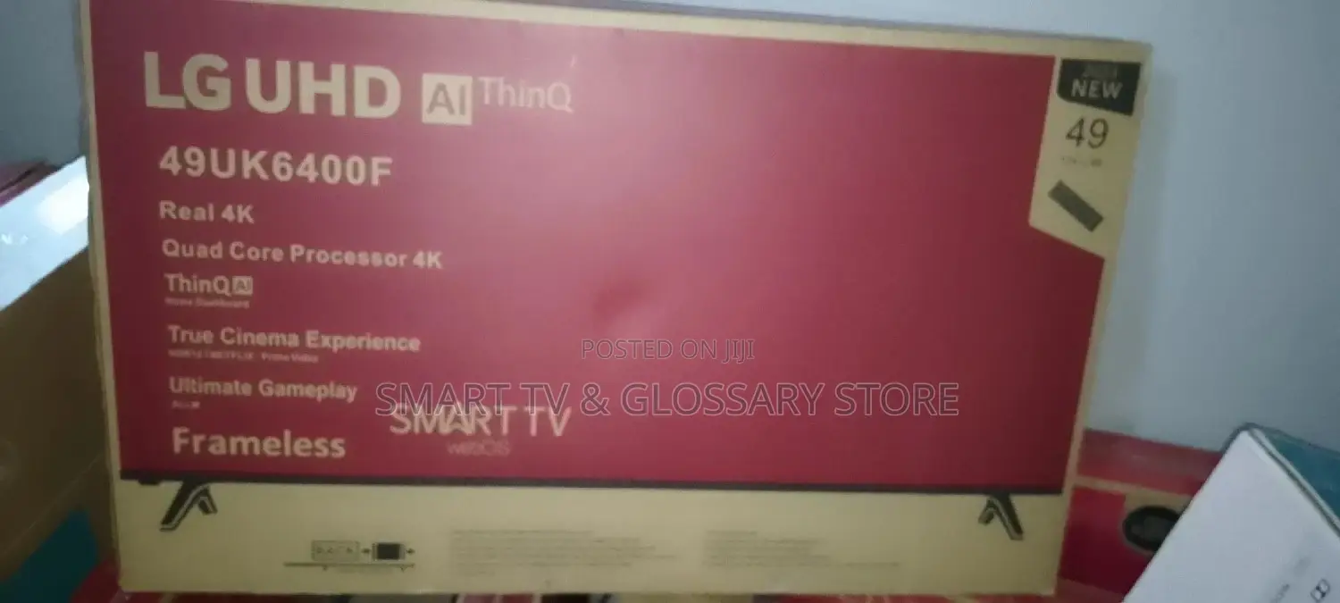 Artificial Intelligence LG 49 Frameless and Prime Video Tv