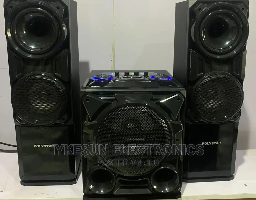 Original Polystar Home Theater System 25000w Bluetooth Usb