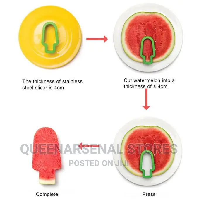 Watermelon Slicer Easy to Give Ice Cream Shape
