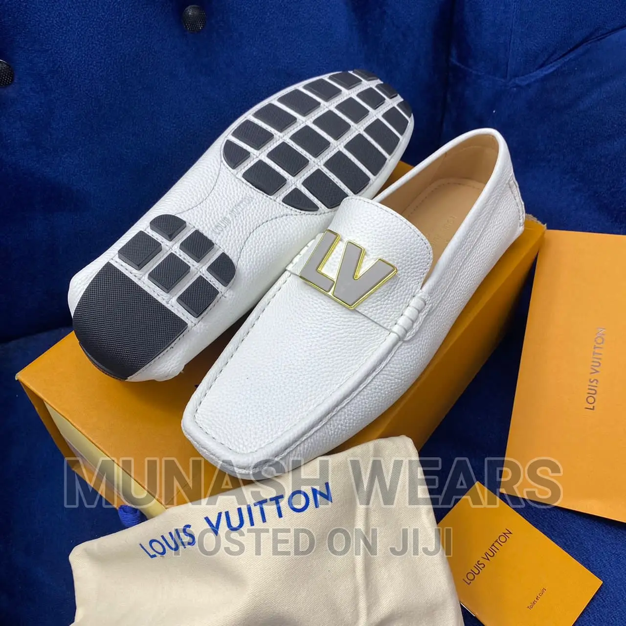 Italian Leather Louis Vuitton Shoe