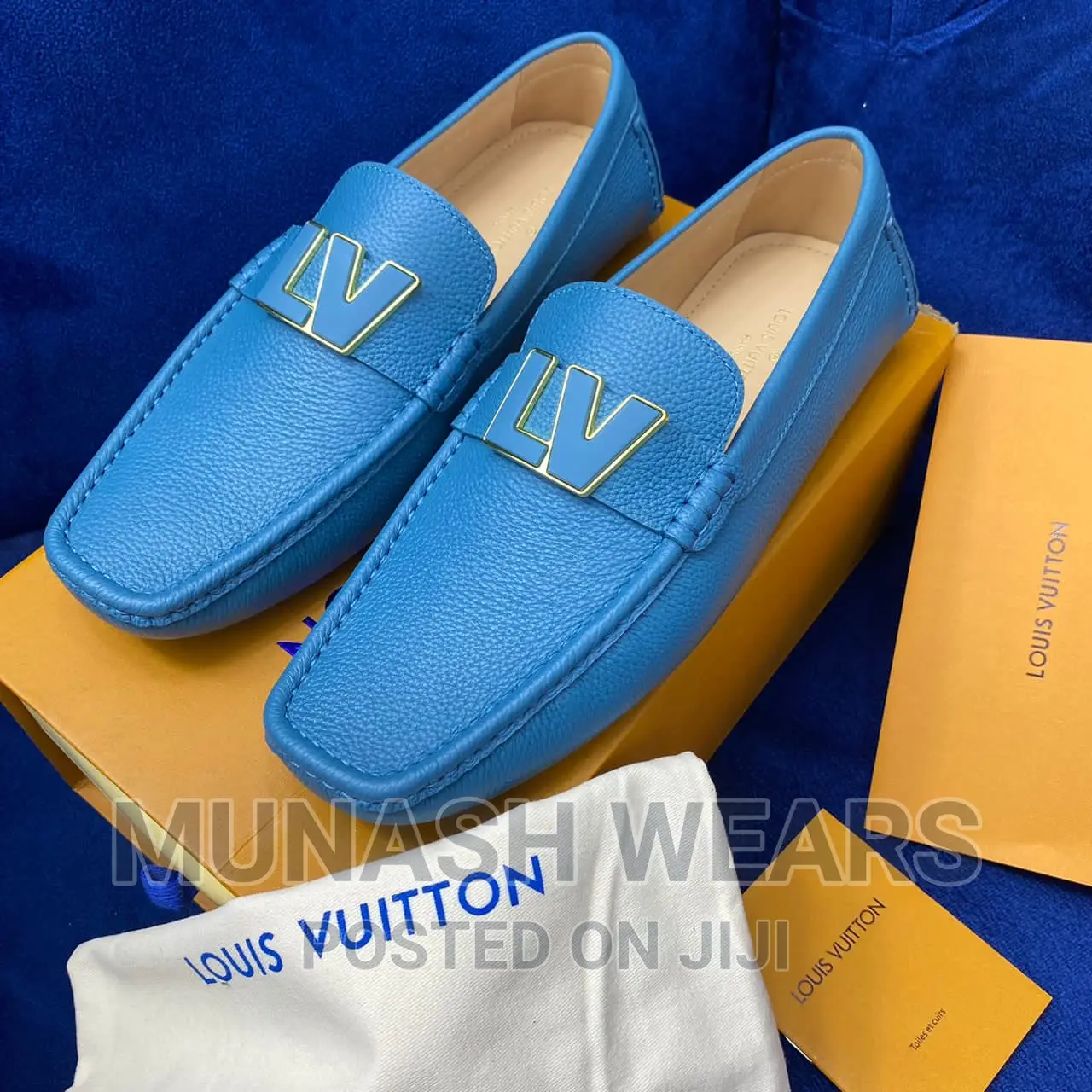 Italian Leather Louis Vuitton Shoe