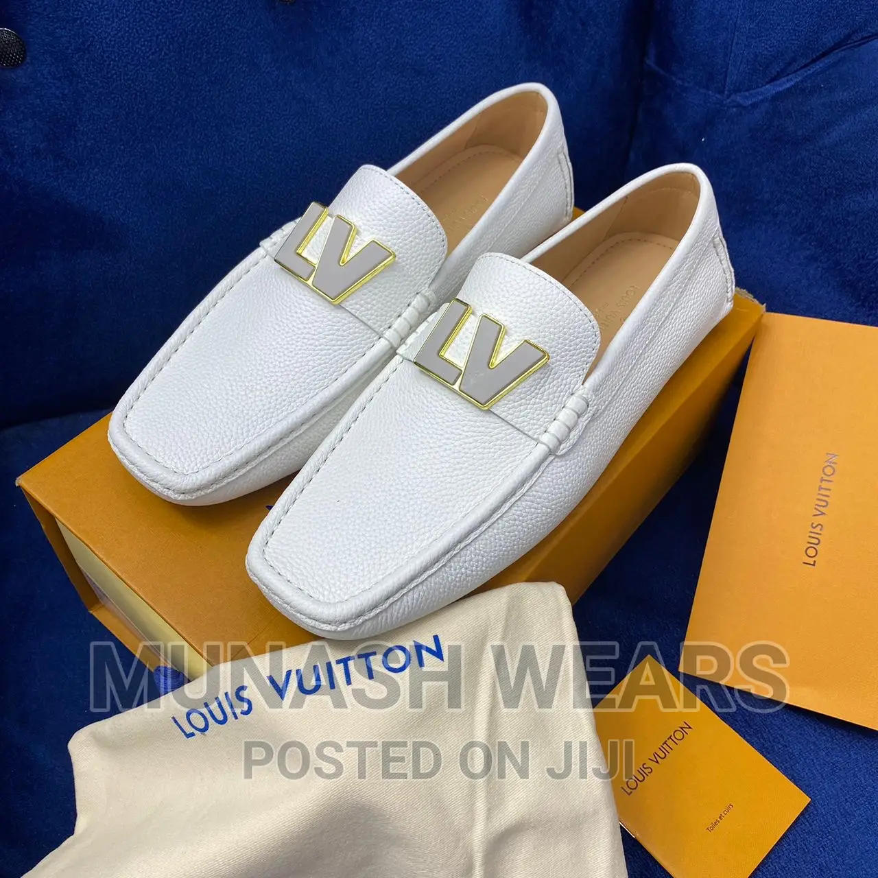 Italian Leather Louis Vuitton Shoe