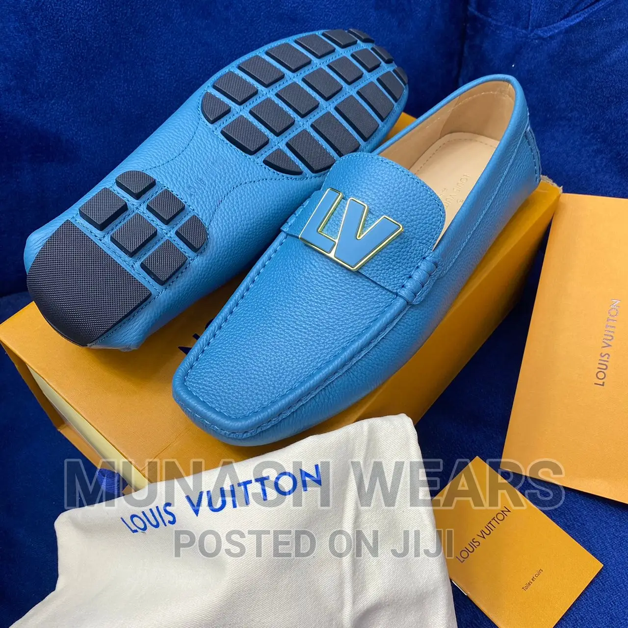 Italian Leather Louis Vuitton Shoe
