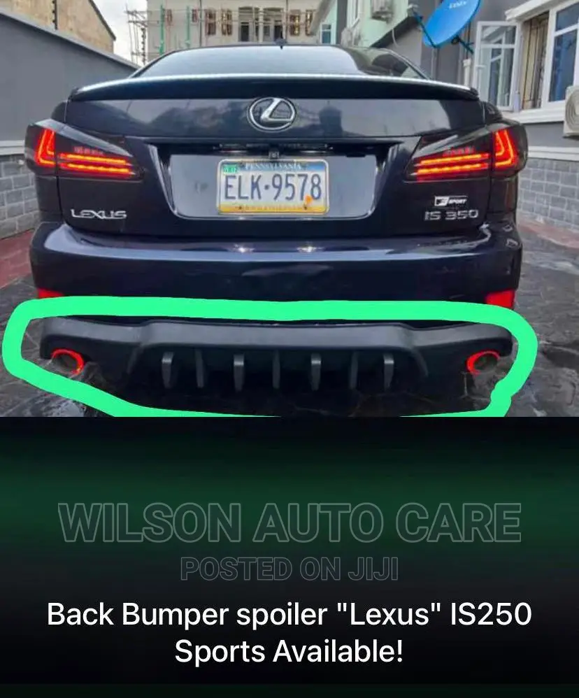 Back Bumper Spoiler Is 250 Available