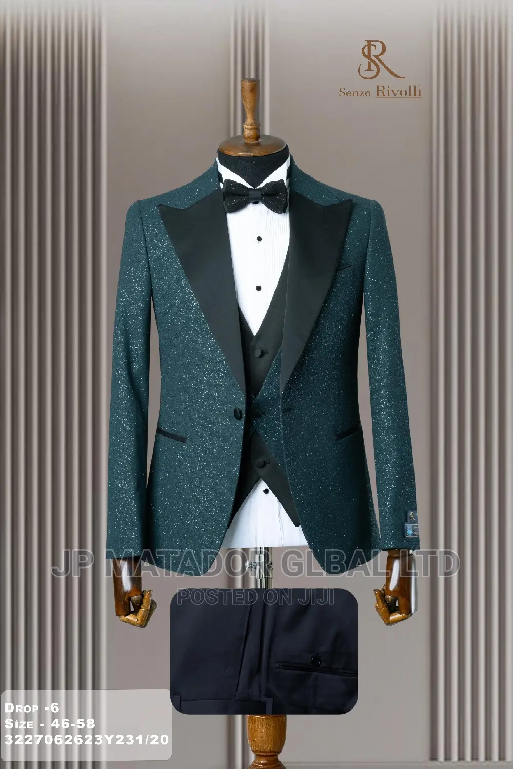 High! Quality Italian Senzo Rivolli Suits