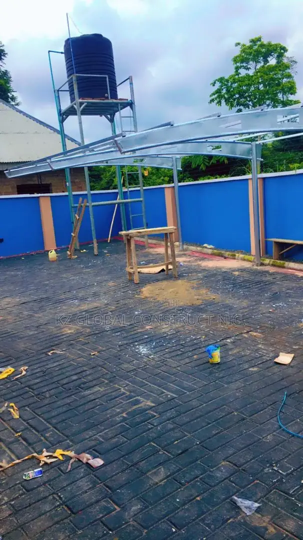 Car Port With Danpalon Coverings