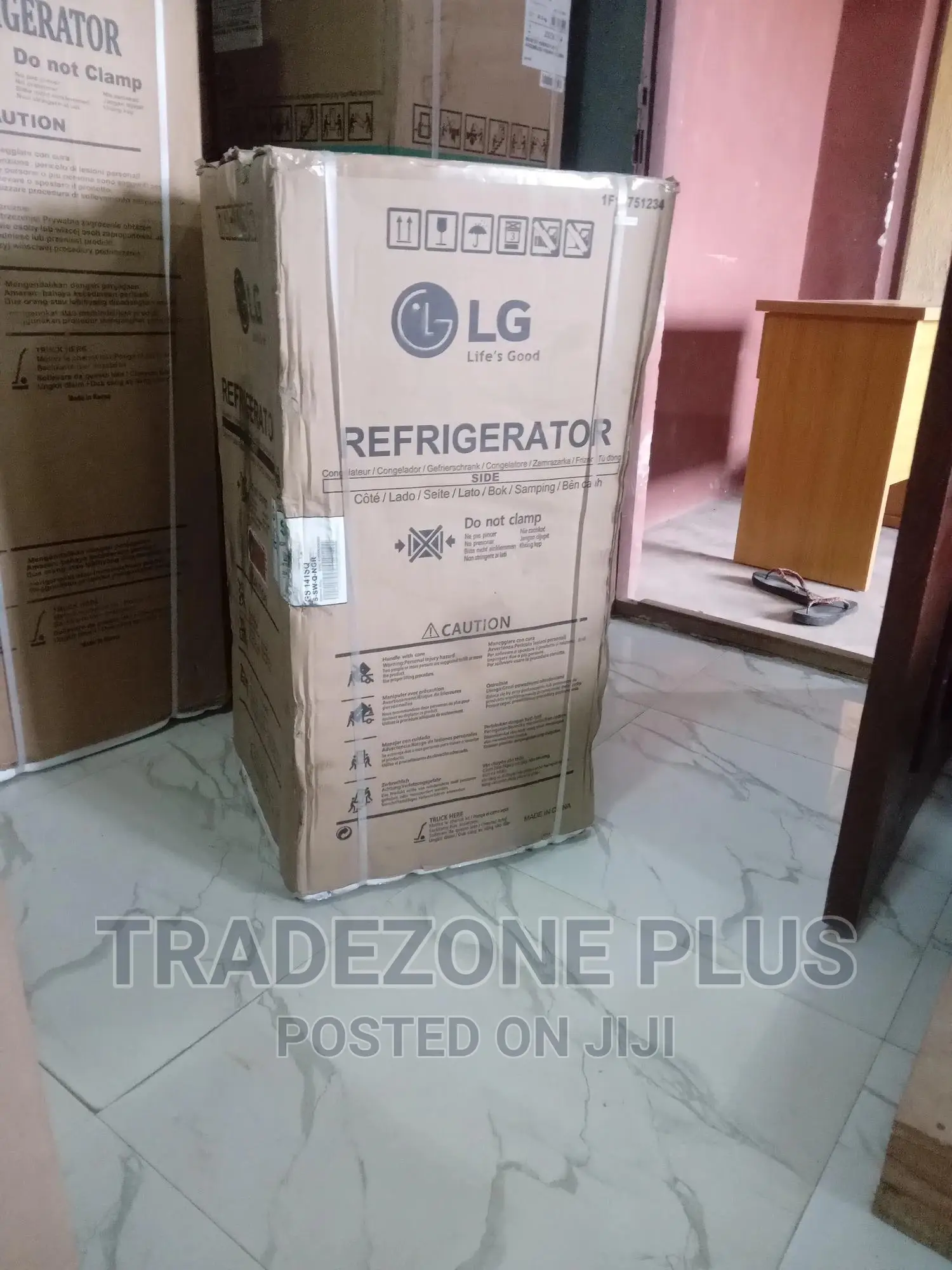 New Gs-141sq Double Door Refrigerator