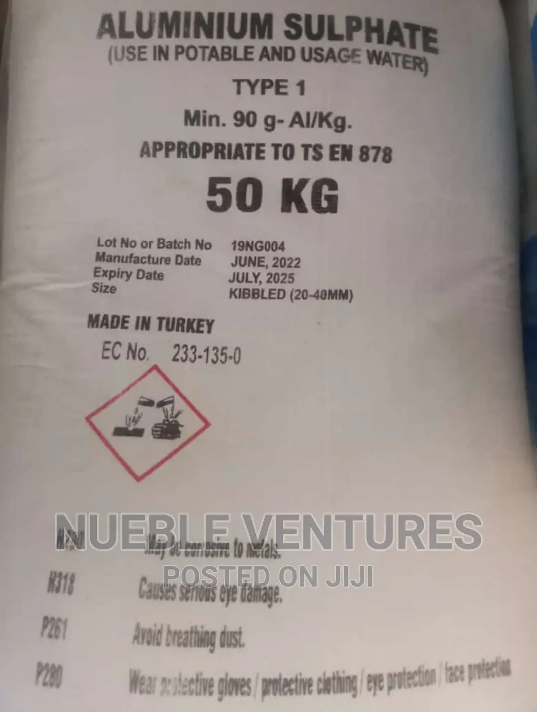 Aluminium Sulphate Powder