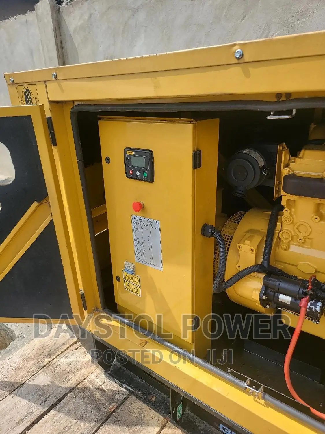 Almost New 33kva Cat Mantrac Soundproof Diesel Generator