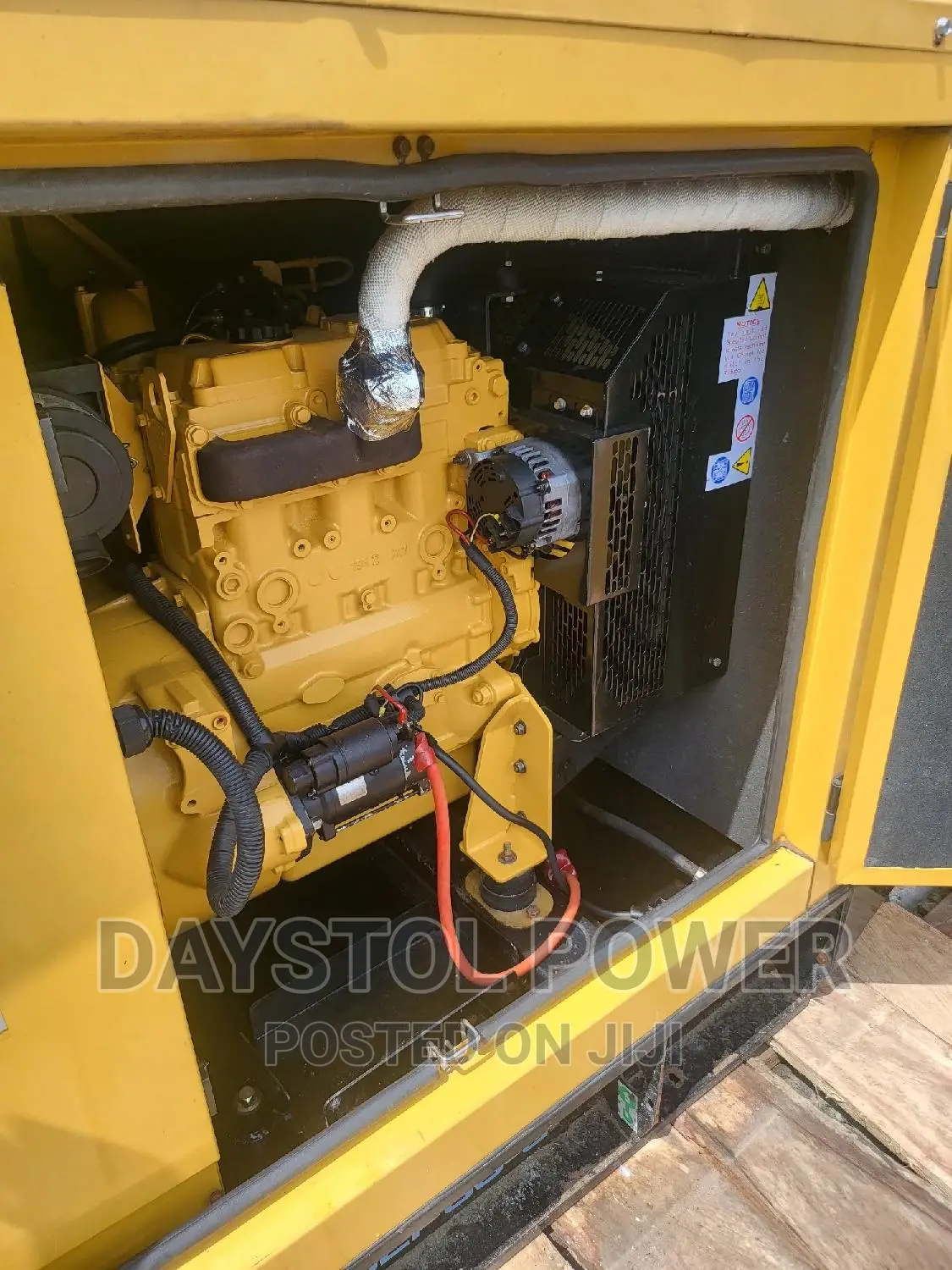 Almost New 33kva Cat Mantrac Soundproof Diesel Generator