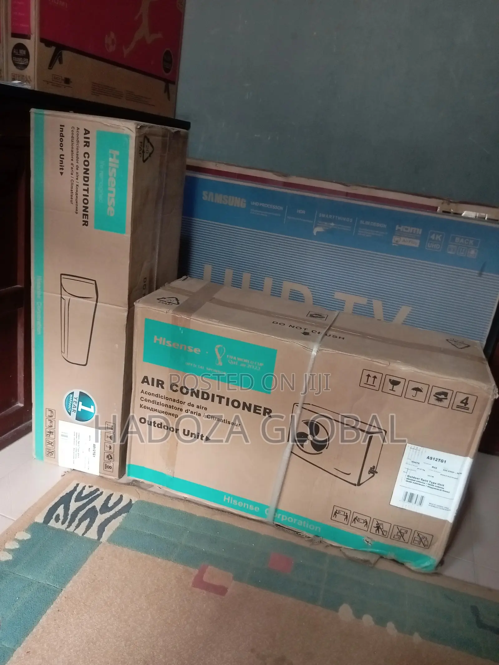 Durable 1.5hp Hisense Non-inverter Ac (As12tg1)