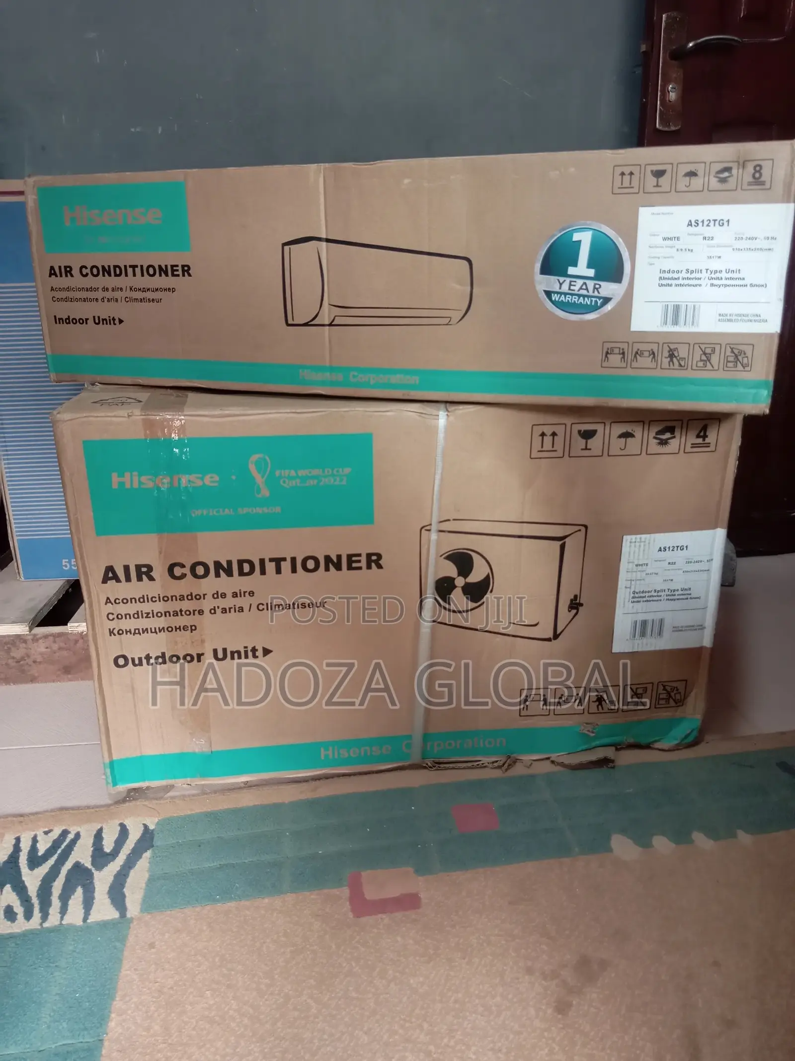(As12tg1 )Hisense Non-inverter Ac 1.5hp Original