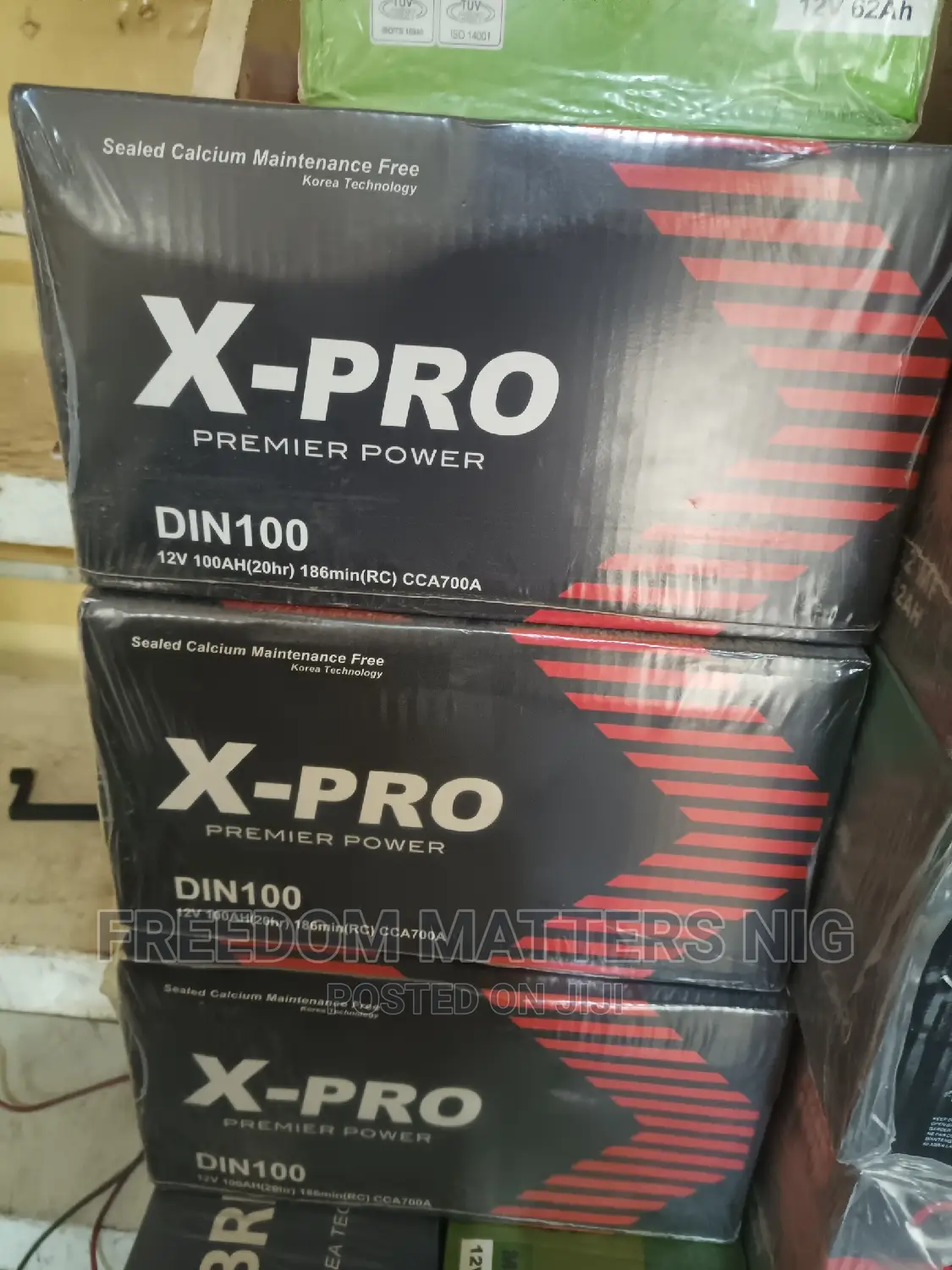 Mikano And Generator Battery