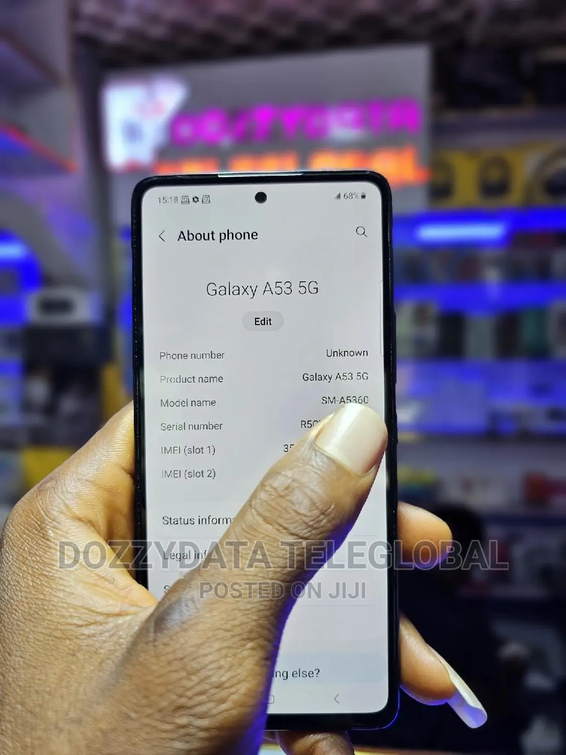 Samsung Galaxy A53 5G 256 GB Black