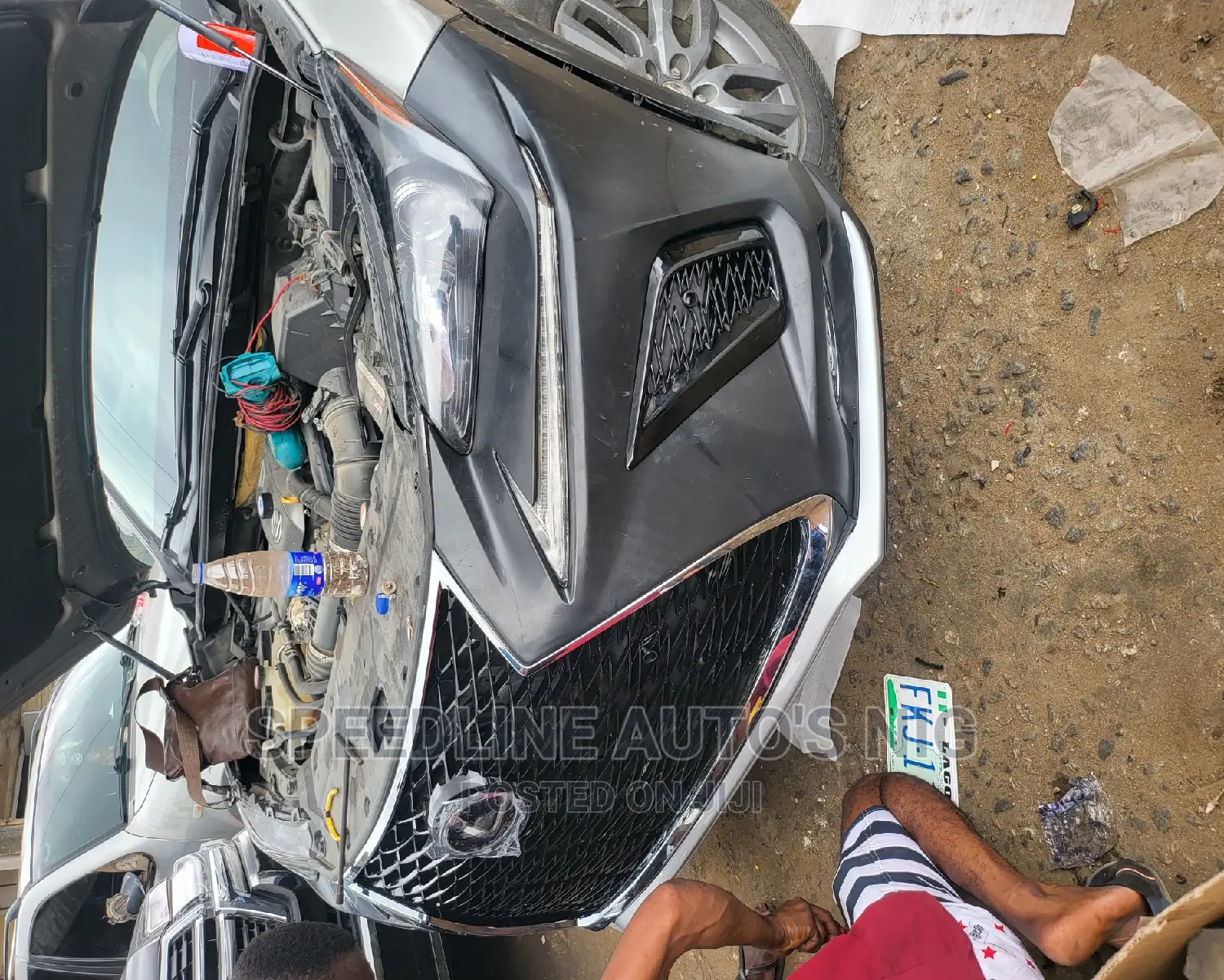 Front Upgrade Kit Lexus Nx 200 Complete Bumper Nx 350