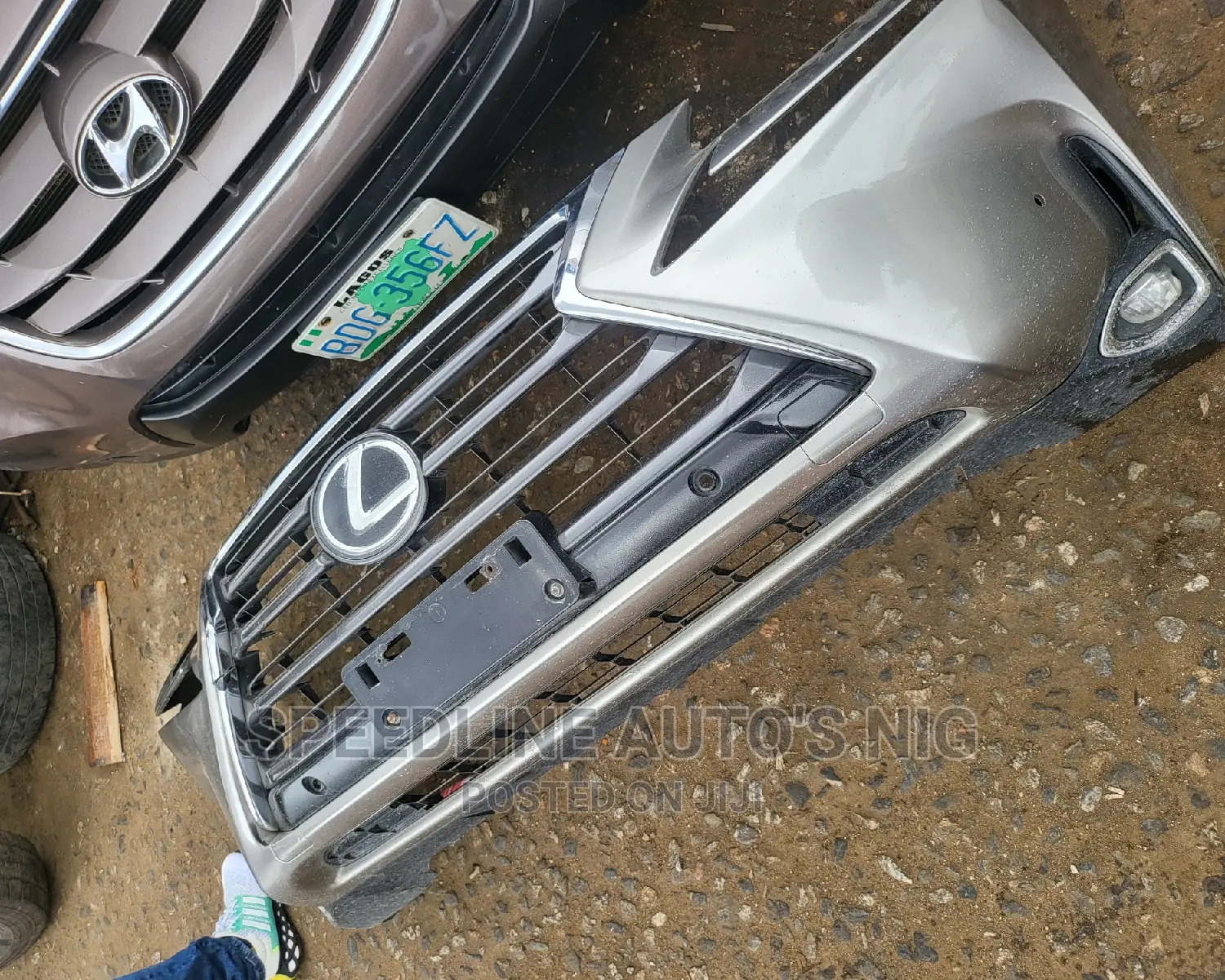 Complete Front Bumper Lexus Nx250 2015