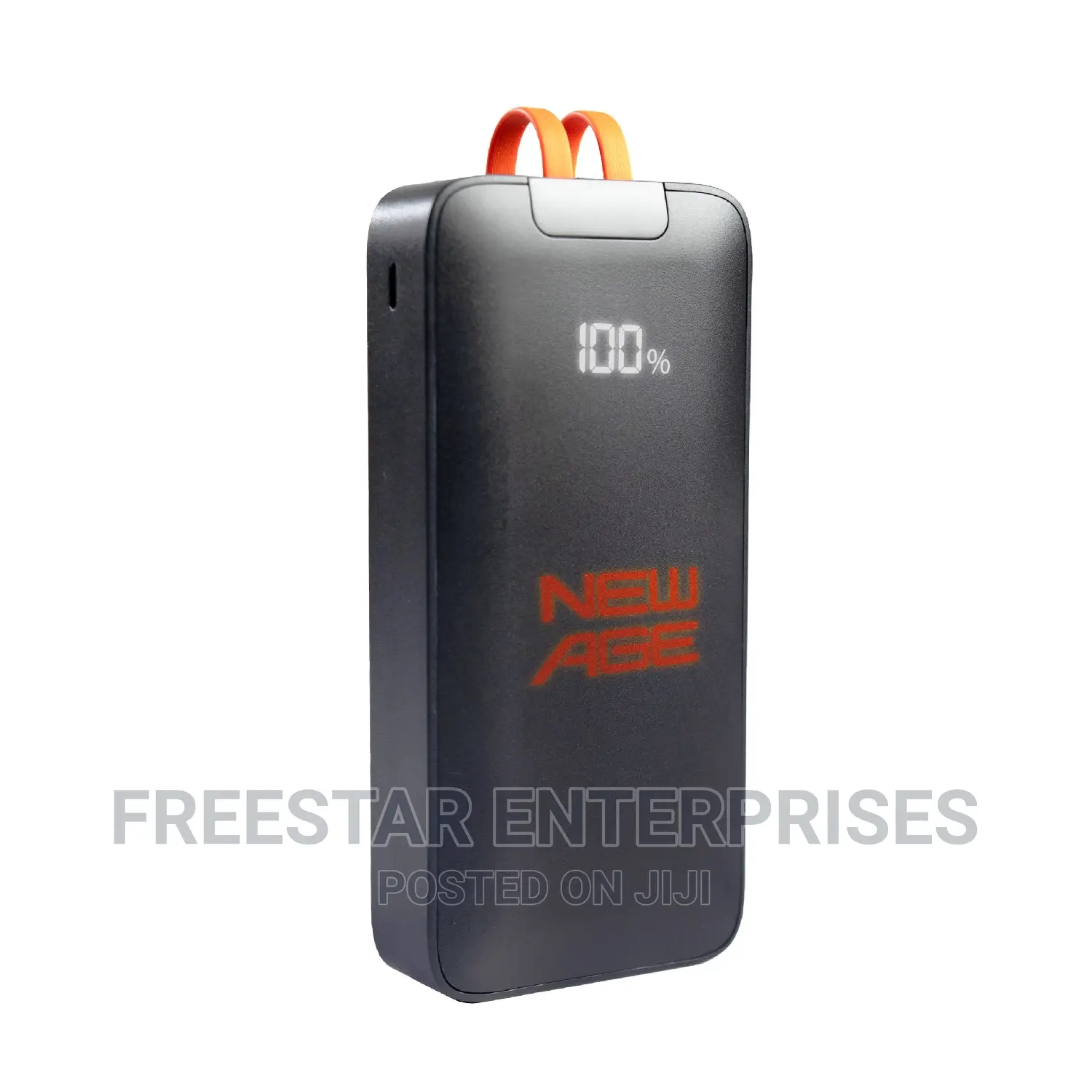 New Age 22500mah Power Bank With in-Built Cables.
22500 Mah