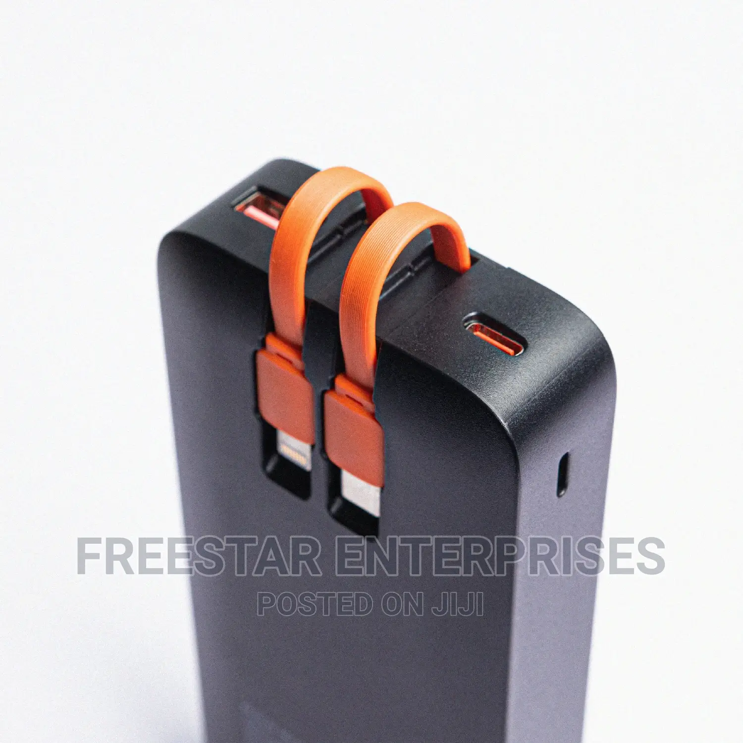 New Age 22500mah Power Bank With in-Built Cables.
22500 Mah