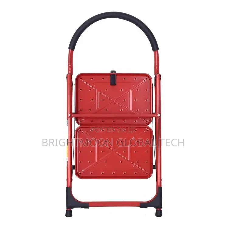 Stainless Steel 2 Step Ladder With Rubber Treads