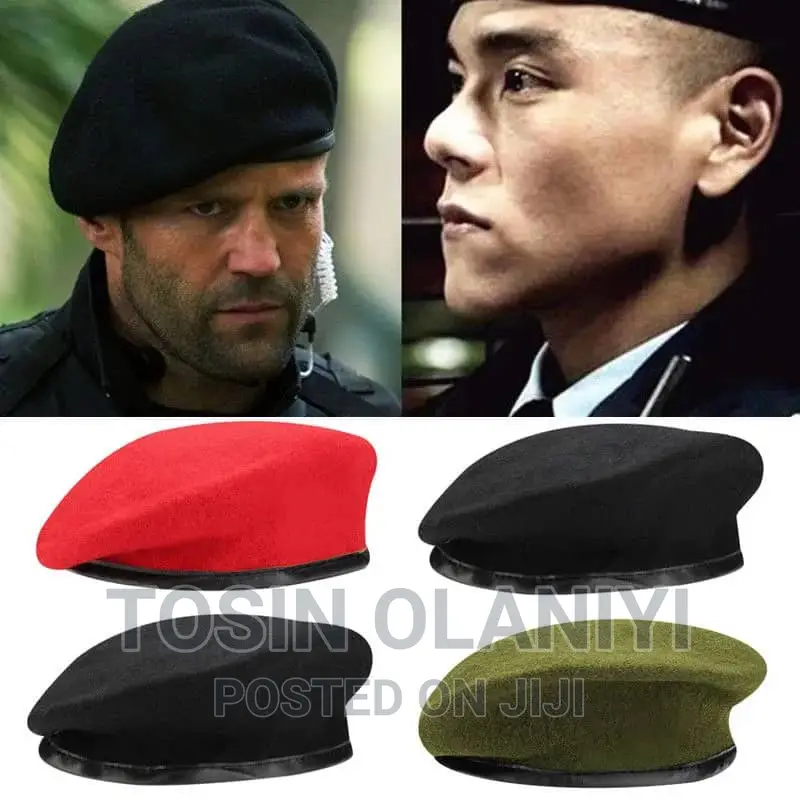 Luxury Men's Woolen Beret. (OCTAGONAL)