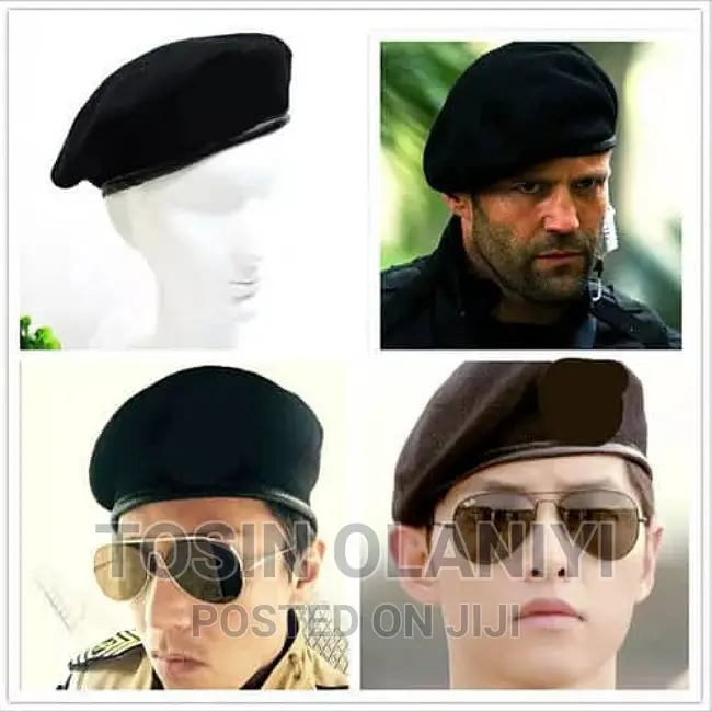 Luxury Men's Woolen Beret. (OCTAGONAL)