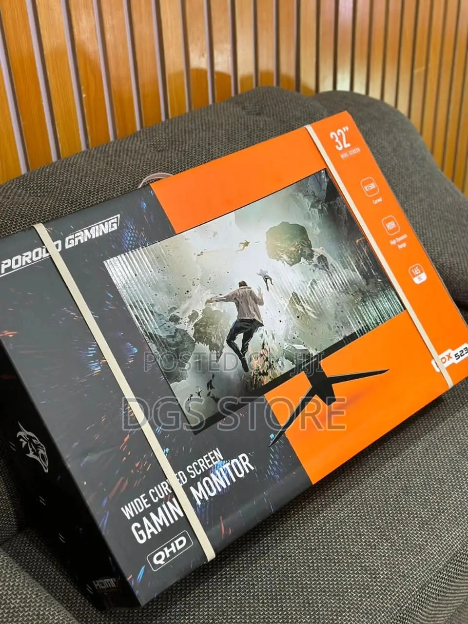Porodo Gaming Wide Curved Screen Gaming Monitor 32 Inches