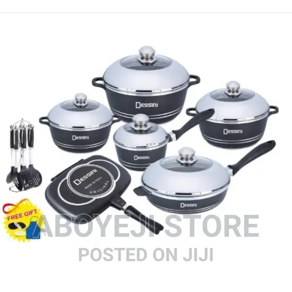 Set -23pcs Dessini Royal Die-Cast Cookware Set -23pcs