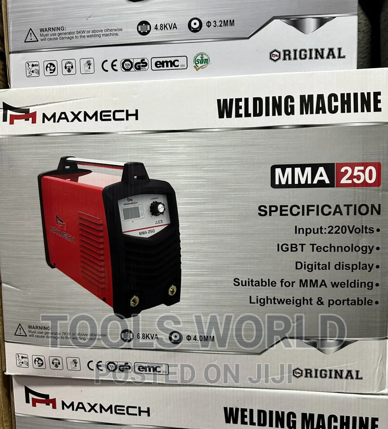 Maxmech Welding Machine Mma - 250